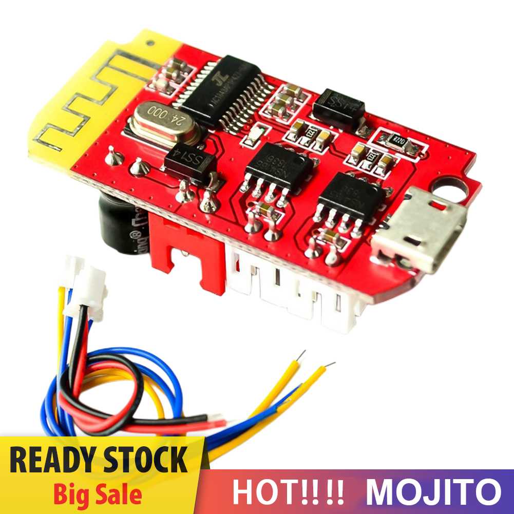 Ct14 Micro 4.2 Modul Audio 5W+5W Bluetooth-Kompatibel Untuk Speaker Modifikasi DIY