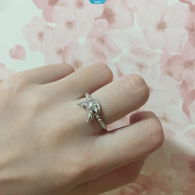 Kawaii Sanrio Aksesoris Kuromi My Melody Bukaan Halus Perhiasan Hiasan Tangan Hadiah Anniversary Wedding Jewelry Ringan Aksesoris Sehari-Hari [ZK]
