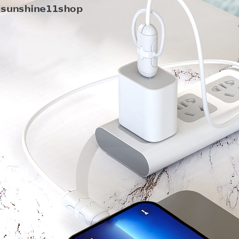 Sho New Type C Cable Protector Kabel Usb Line forAndroid Pelindung Kabel Charger N
