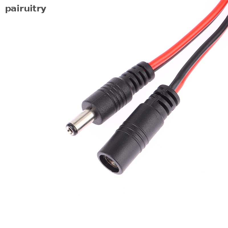 Prt 16AWG Colokan Listrik DC 5.5 x 2.1mm Female To Male Kabel Konektor Adaptor CCTV 12V 10A 120W Max. Kabel Power Extension 1.5m PRT