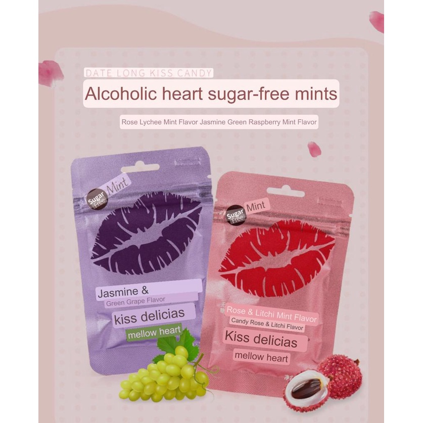 

Kiss Delicias Sugar Free Mints Candy Permen Bebas Gula .