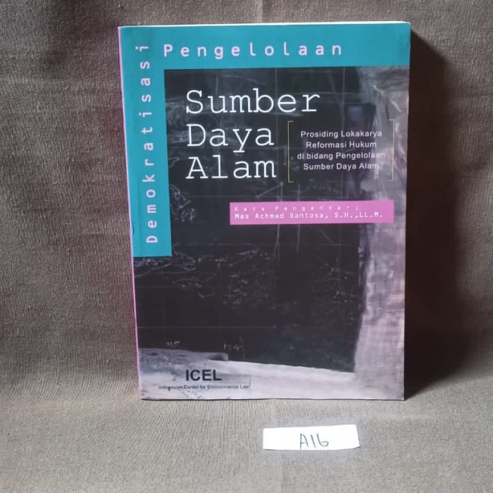 Demokrasi Pengelolaan Sumber Daya Alam