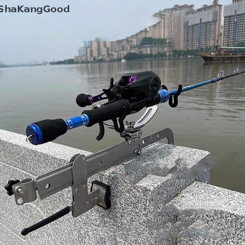 Skid Adjustable Retractable Carptable Carpening Rod Pod Stand Holder Pancing Pod Stand Swingers SKK