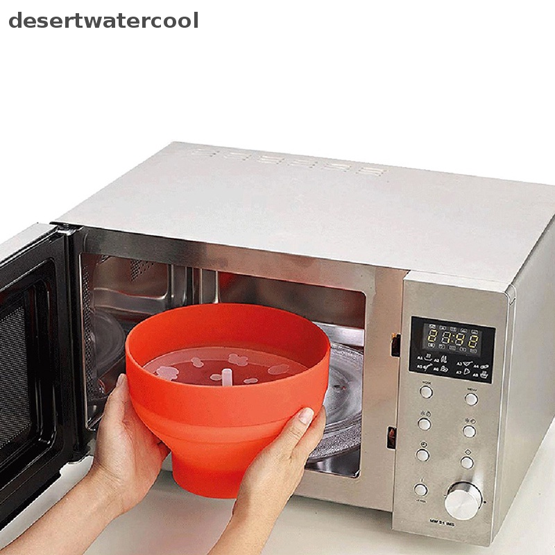 Deid Mangkok Popcorn Dengan Tutup Microwave Popcorn Bucket Pembuat Popcorn Kreatif Lipat Martijn
