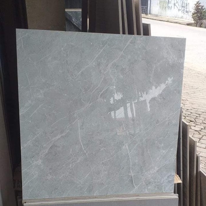 granit lantai 60x60 Sun power motif grey