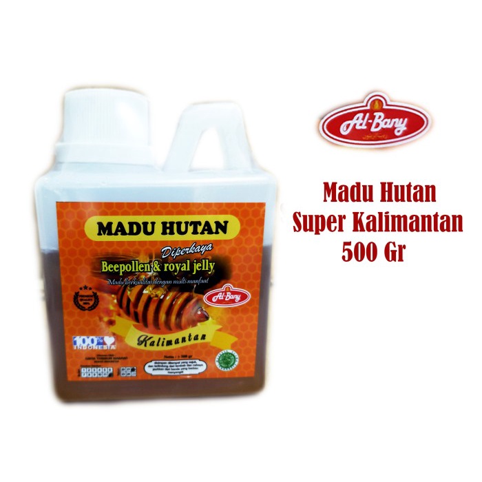 

GHA | SUPER Madu Hutan Kalimantan Al-Bany Nett 500gr ( Suplemen Kesehatan ) | Versi ORIGINAL