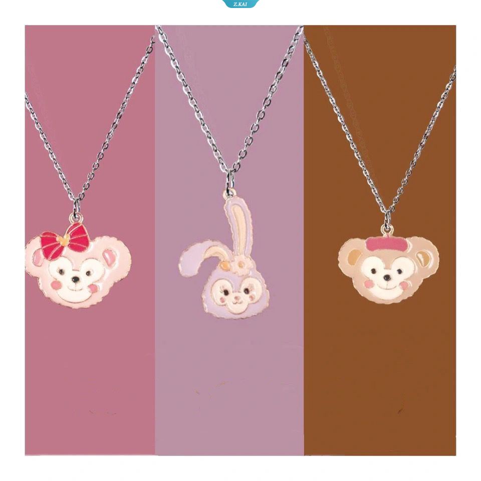 Linabell Kalung StellaLou Kawaii Liontin Gadis Klavikula Perhiasan Kepribadian Niche Desain Sweater Rantai Untuk Hadiah Anak [ZK]