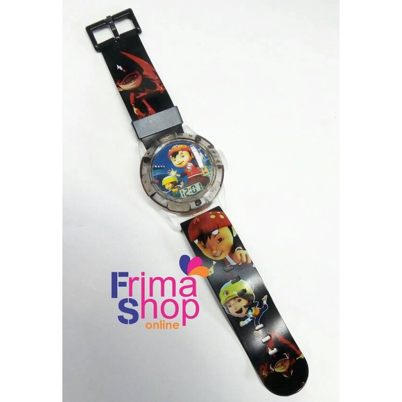JAM TANGAN ANAK PROYEKTOR BOBOIBOY