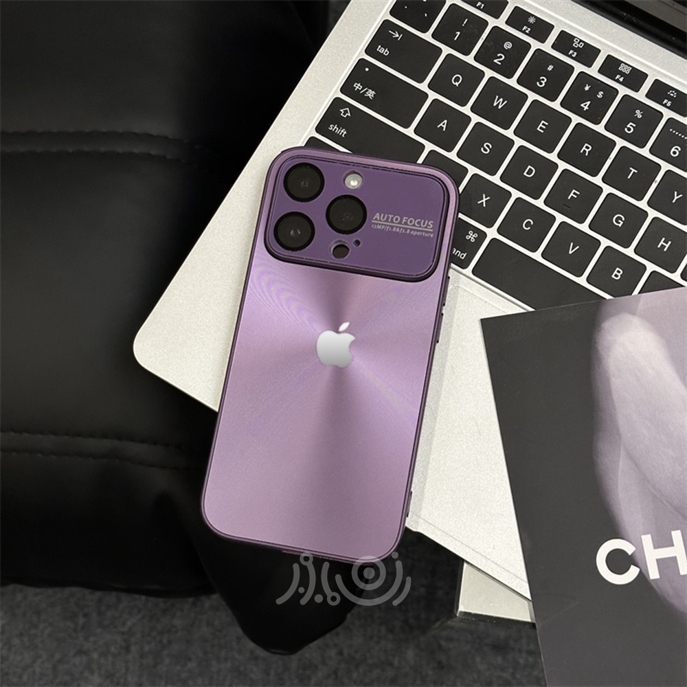 IPHONE Casing Ponsel Mewah Untuk Iphone11 12 13 14 Pro Max Case Casing Iphone14 Plus Laser Aurora Warna Shockproof Cover Dengan Pelindung Kamera