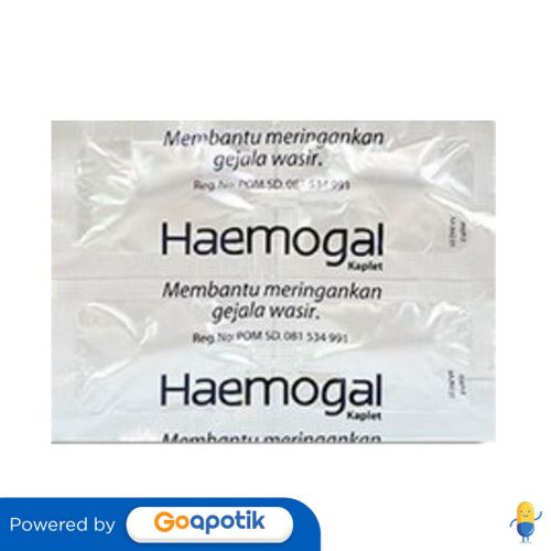 Haemogal Strip 4 Kaplet