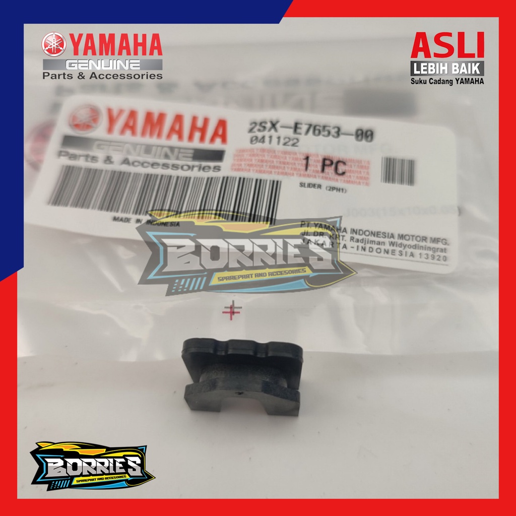 SLIDER KLIP JEPITAN CAM TUTUP ROLLER ROLER MIO M3 S Z GEAR 125 2SX-E7653-00