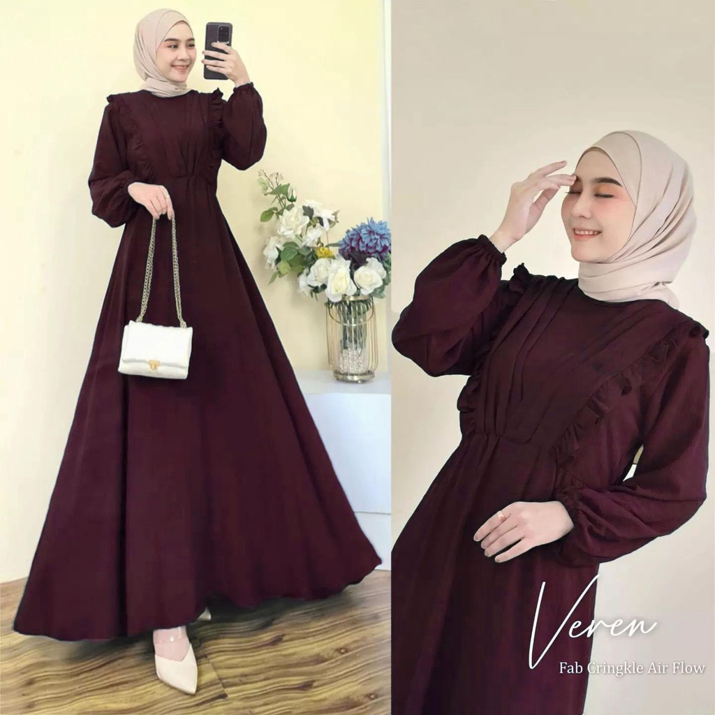 Varen Dress: Gaun Gamis Cantik untuk Remaja dan Dewasa