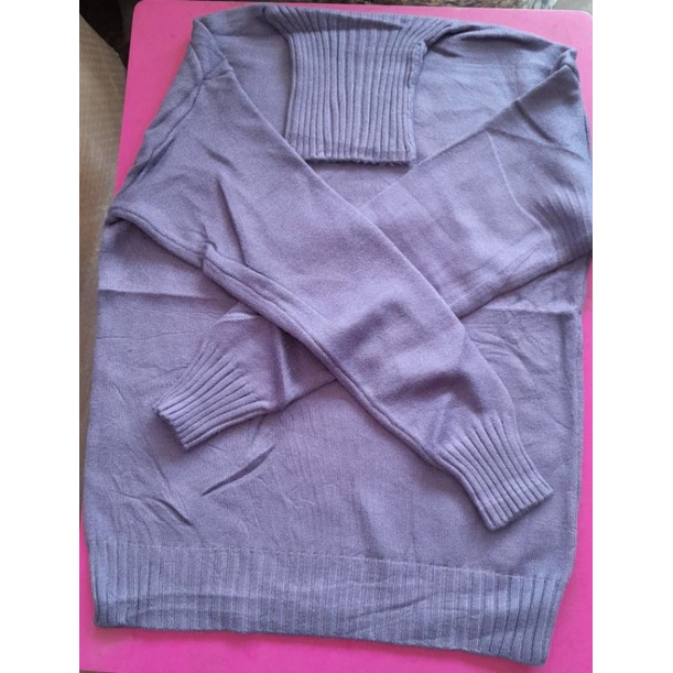IMPORT ALVIN WINTER MAN TURTLENECK KNIT TOP KOREAN STYLE BAJU OPPA KOREA RAJUT LEHER TINGGI MUSIM DINGIN PRIA