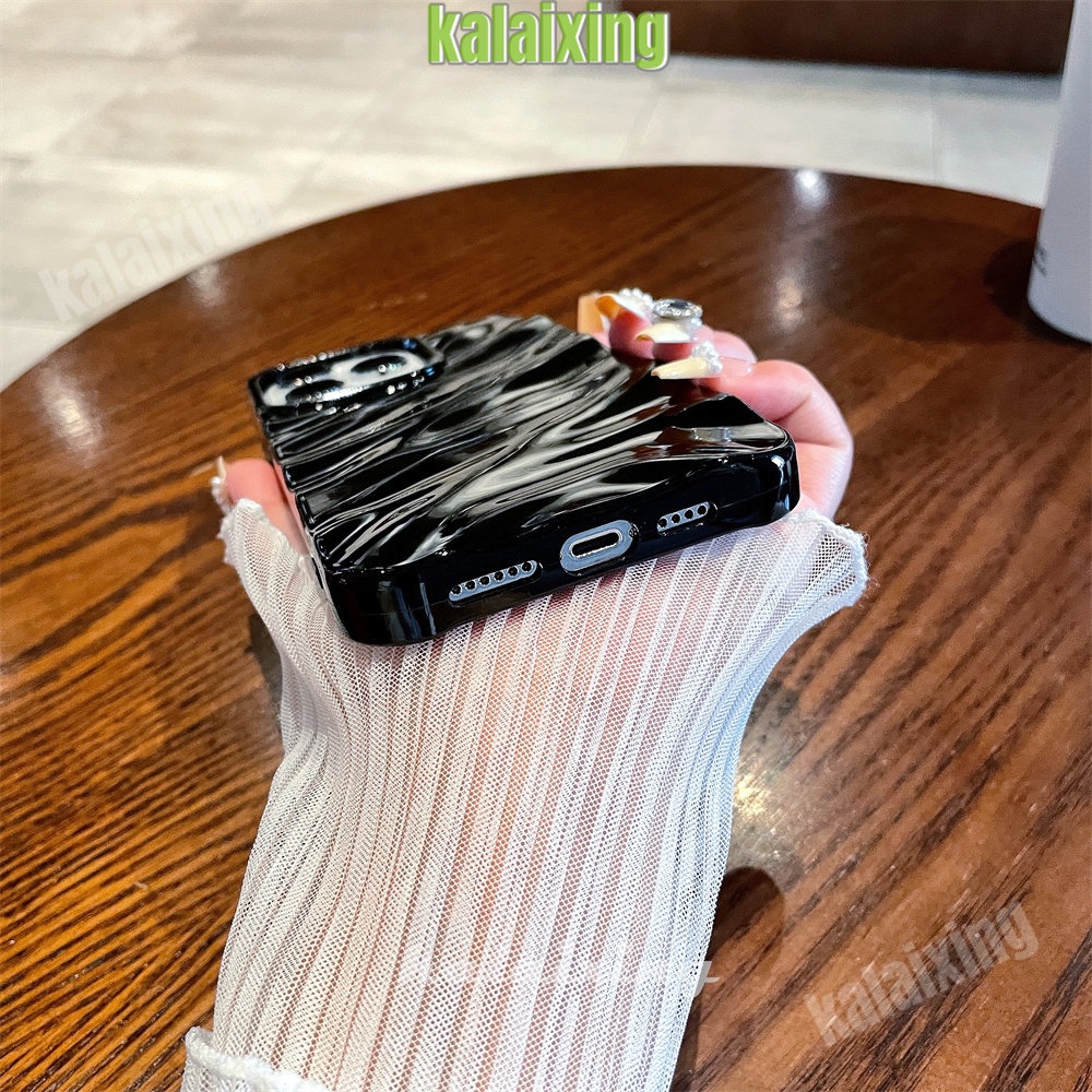 IPHONE Custom Riak Air 3D Murni Kemurnian Tengah Casing Ponsel Kompatibel Dengan Iphone14 Pro Max 6s 7 8 Plus Se2020 11 12 13 Pro Xs Max Casing Lembut