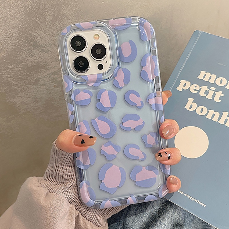 IPHONE Casing Ponsel Kacang Multicolor Kompatibel Untuk Iphone7Plus8Plus6Plus11 14 13 12 Pro MAX XR X XS MAX SE Airbag Shockproof Cover