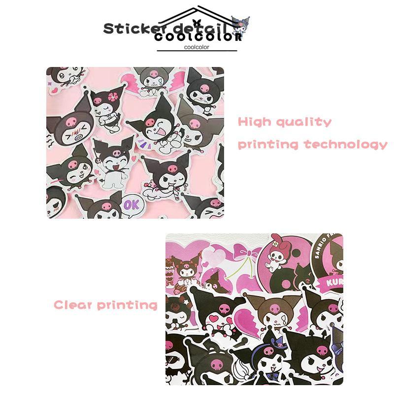 

COD❤️Stiker Kartun Lucu Kulomi Melody Jade Cinnamon Dog Stiker Dekorasi Ponsel Buku Pegangan- cl