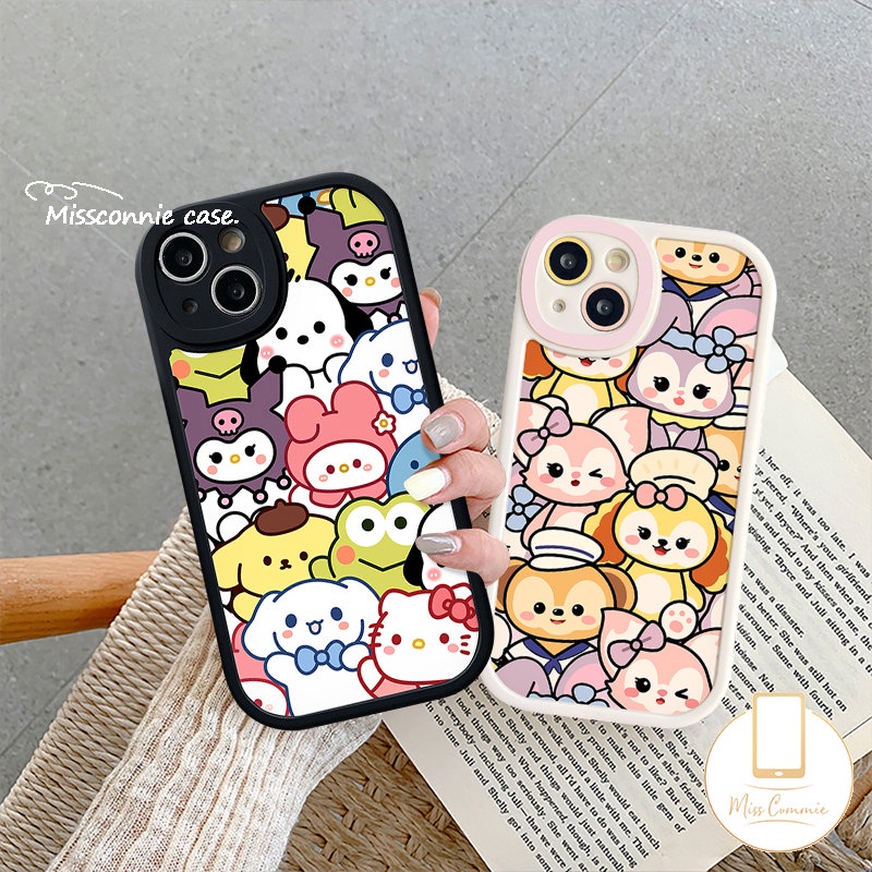 Case Untuk Redmi 12C 9T 9a1 K40s 10 10A 9A 10C 9C Note 11s 10 11 10s 8 10Pro 9Pro 9s 9 8 11 Pro+POCO M3 F4 X3 NFC Pro Mi 11T 12 Kartun Disney StellaLou Toy Story Sarung Hello Kitty