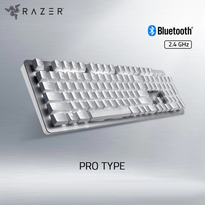 Razer Pro Type Wireless Bluetooth Mechanical Keyboard Gaming Backlit