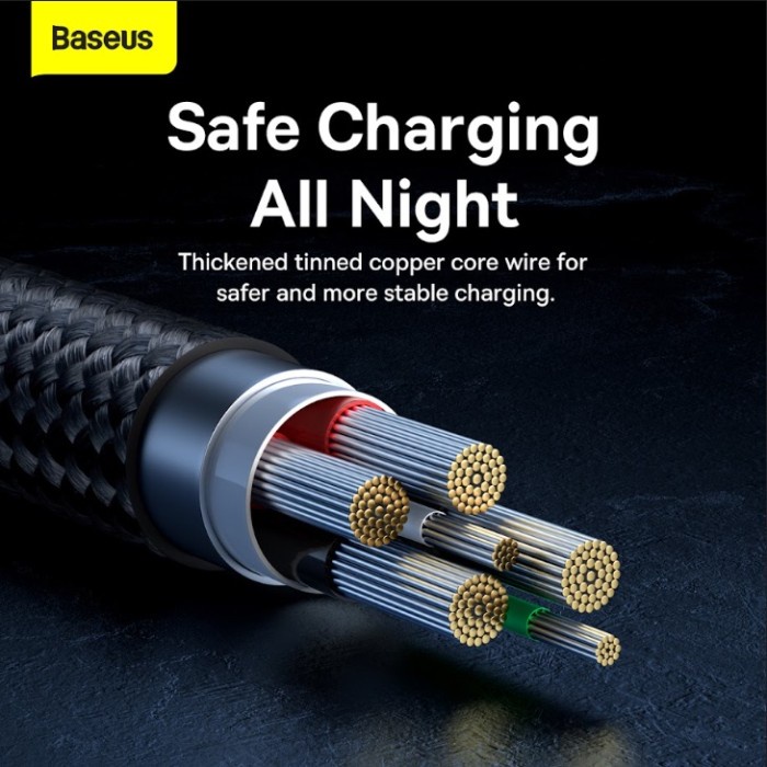 Baseus Kabel Data Type-C Automatic Power-Off Fast Charge