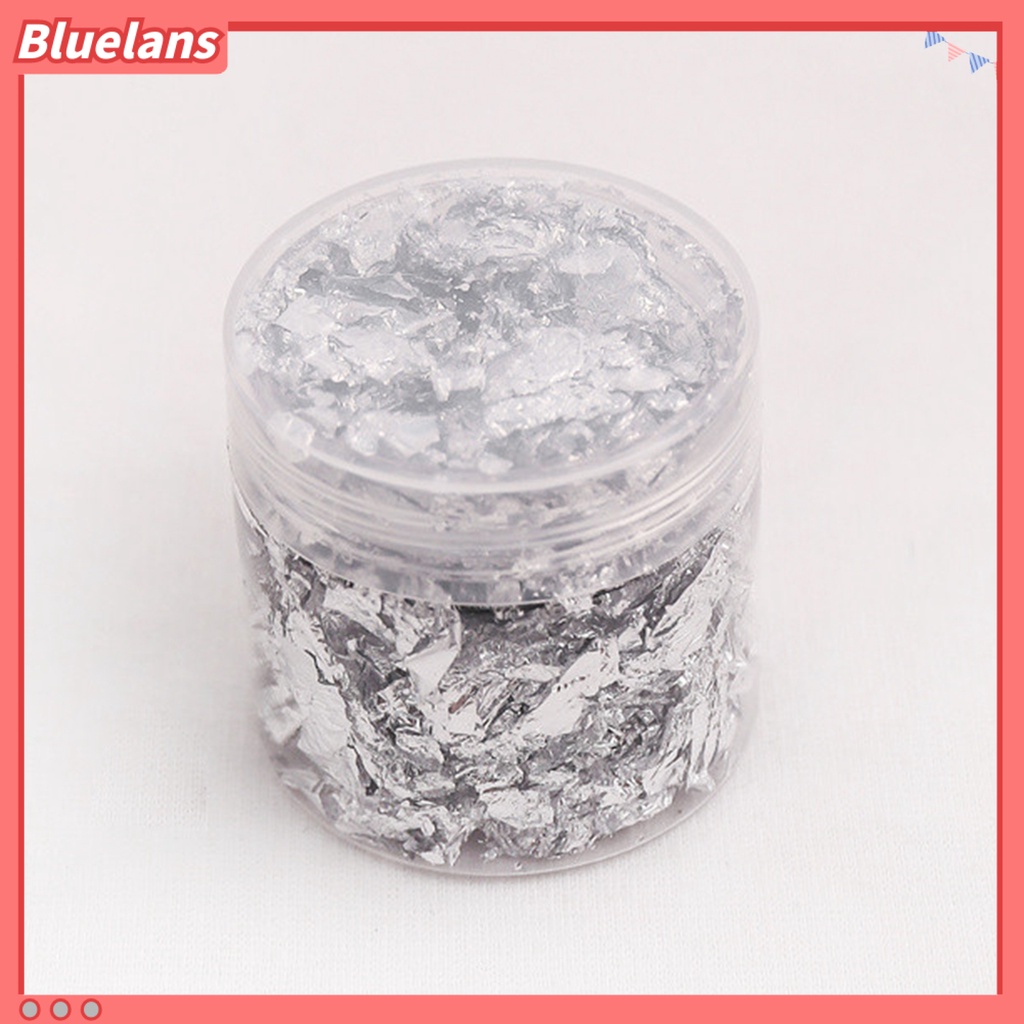 [BLM] 1botol Manicure Foil Decal Anti Luntur Multifungsi Nice-looking Nail Art Kertas Foil Warna Emas Untuk Wanita