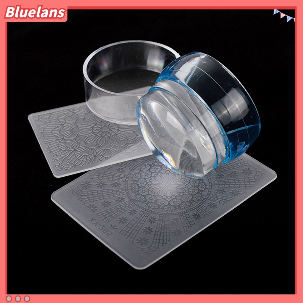 [BLM] Nail Art Stamper Reusable Nyaman Mudah Digunakan Alat Kuku Cap Seal Untuk Kuku