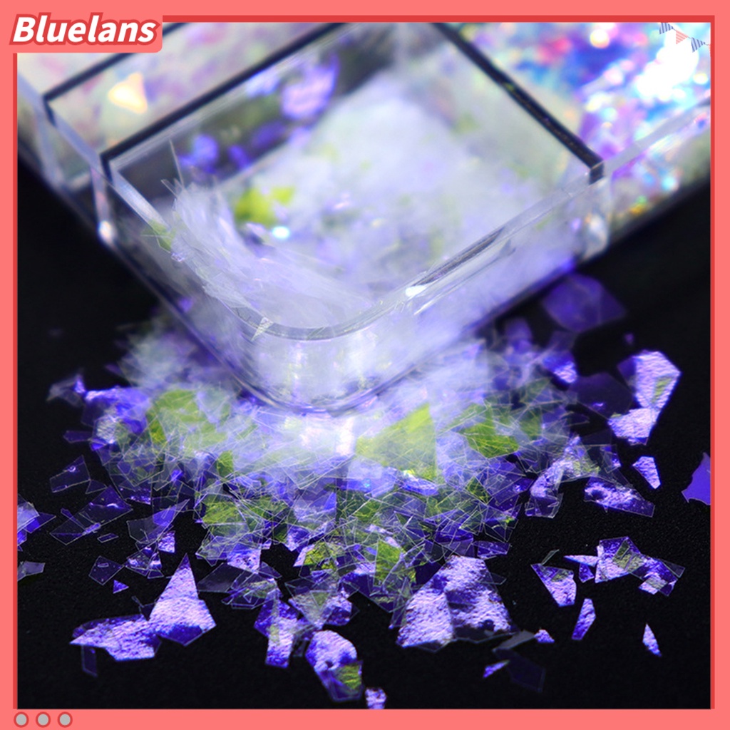 [BLM] 6kisi/box Dekorasi Kuku Indah DIY Kuku Ringan Awan Imitasi Brokat Payet Untuk Wanita