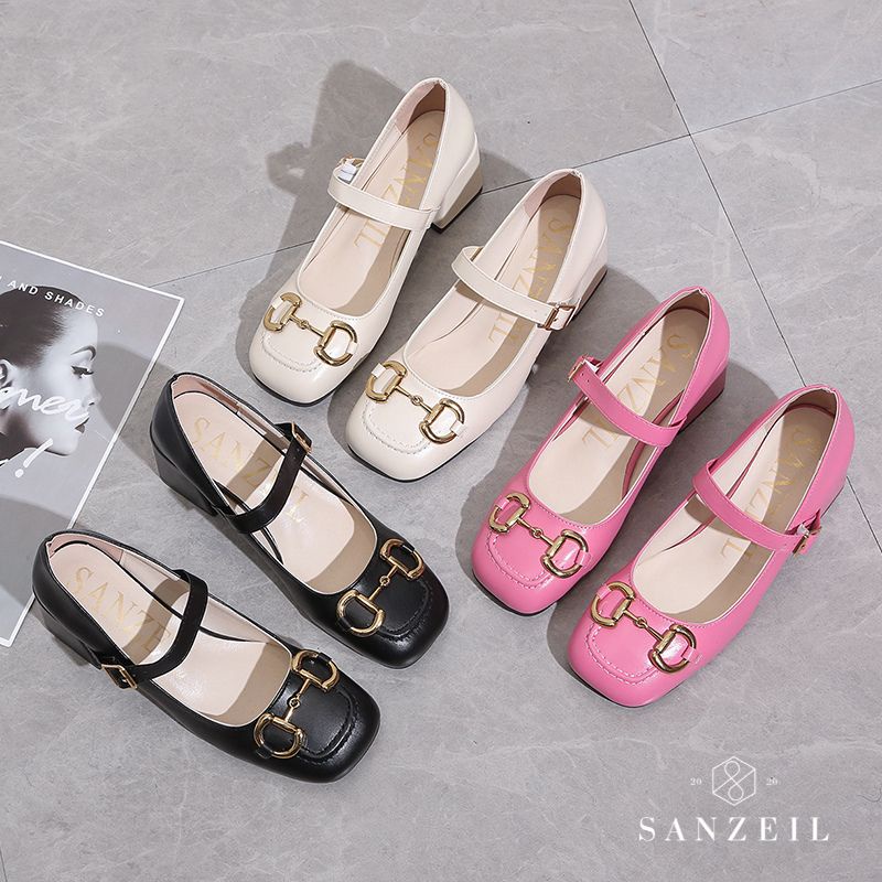 SANZEIL Meina Sepatu Hak Tahu Wanita Import 2220