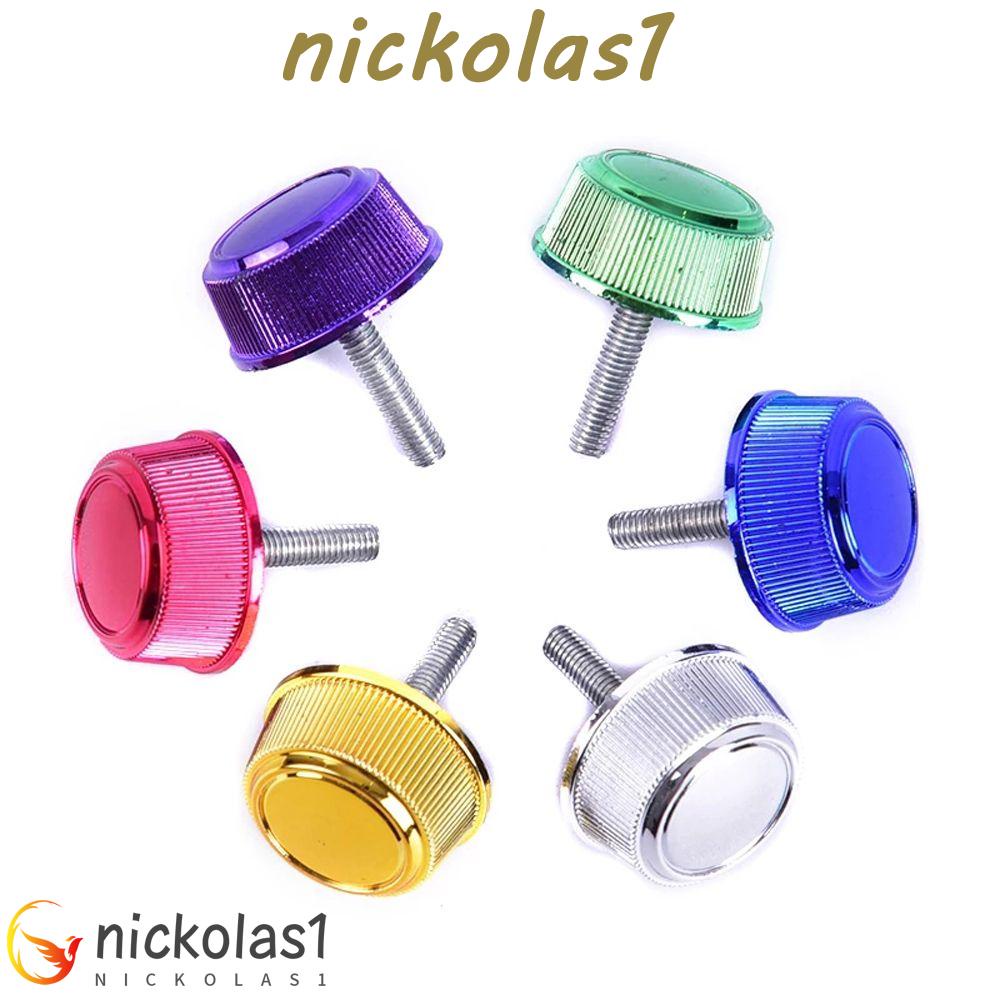 Nickolas1 Gulungan Pancing Sekrup Fishing Tackle 2PCS Golden/Sliver Color Baitcasting Reel Pancing Warna-Warni Pesca Rocker Screw