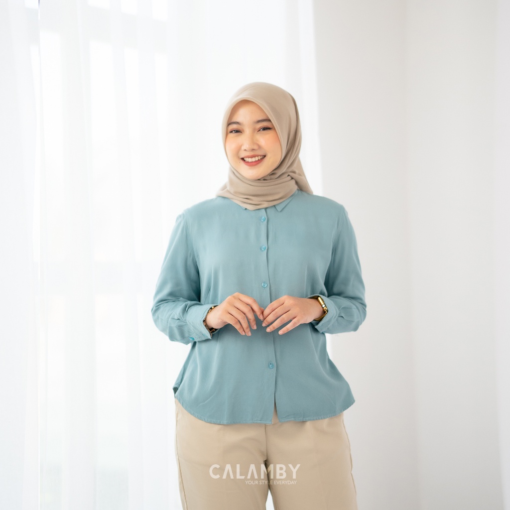 [PART 1] Kemeja Basic (Rayon Twill) - CALAMBY