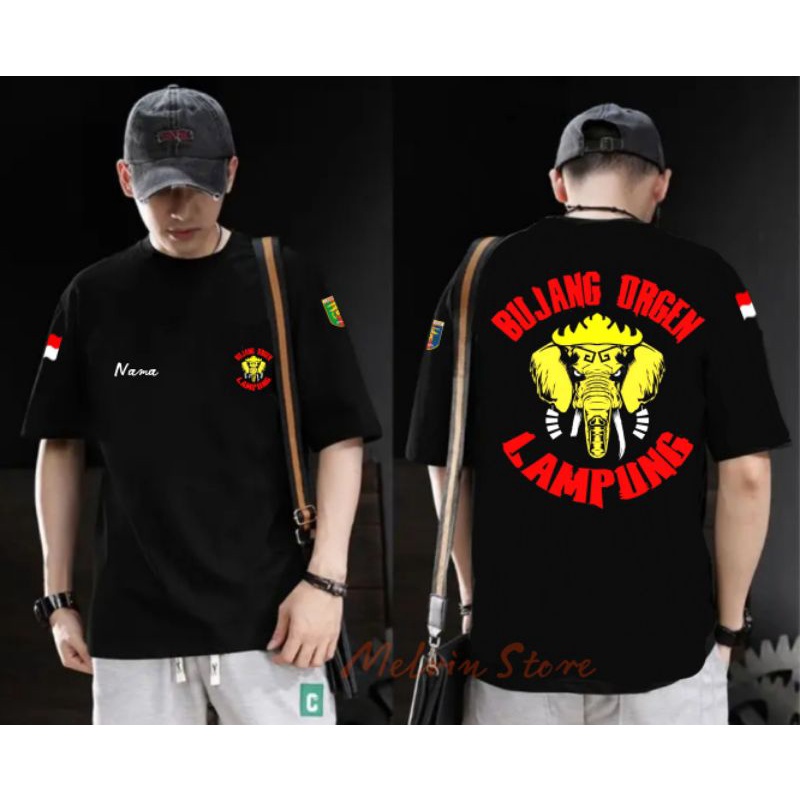 Kaos bujang orgen Lampung katun original Juliafashion_shop Debisshopee