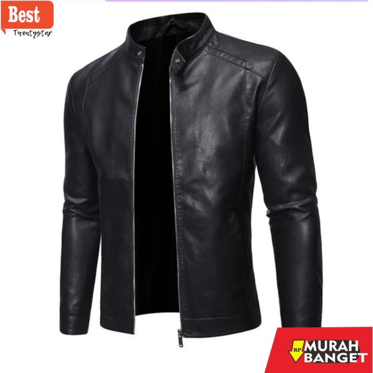 Jaket kulit pria terbaru- Jaket kulit pria / Jaket motor / Jaket keren