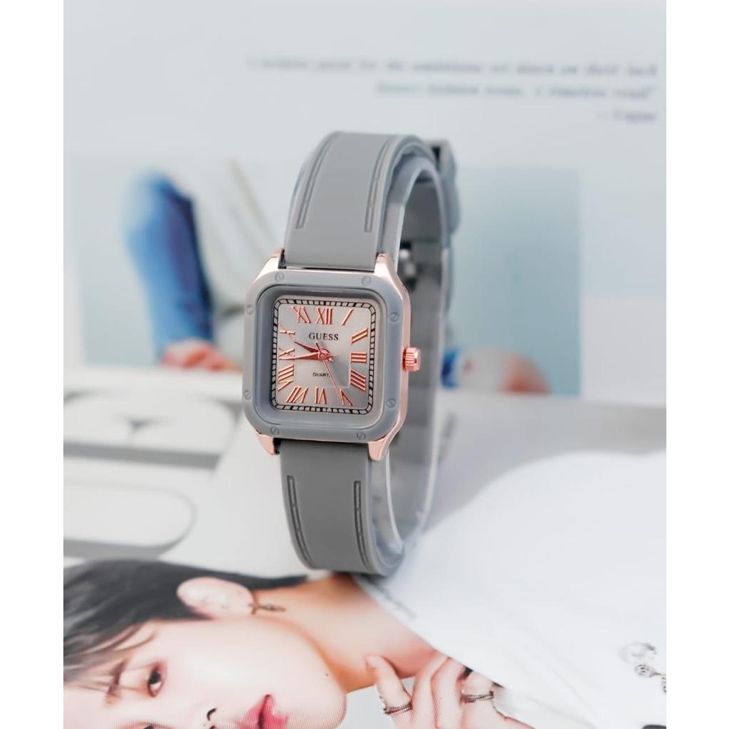 PA Jam Tangan Quartz Strap PU Analog Casual Gaya Retro Wanita &amp; Pria Ulzzang Watch Korean Fashion RM091