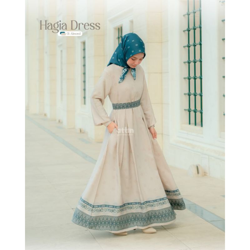 GAMIS TURKI HAGIA DRESS BY ATTIN