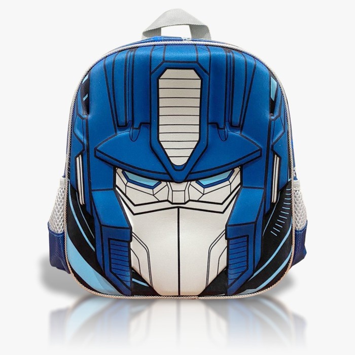 Tas Sekolah Ransel Adinata Transformers Head Backpack Rucksack Tas Sekolah Anak