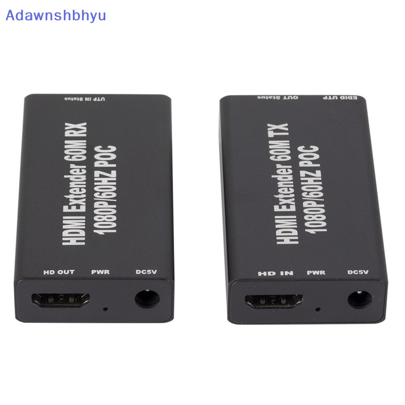 Adhyu HDMI to RJ45 LAN Extender Repeater Single Cat5E/6 Sinyal Jaringan 1080P HD ID