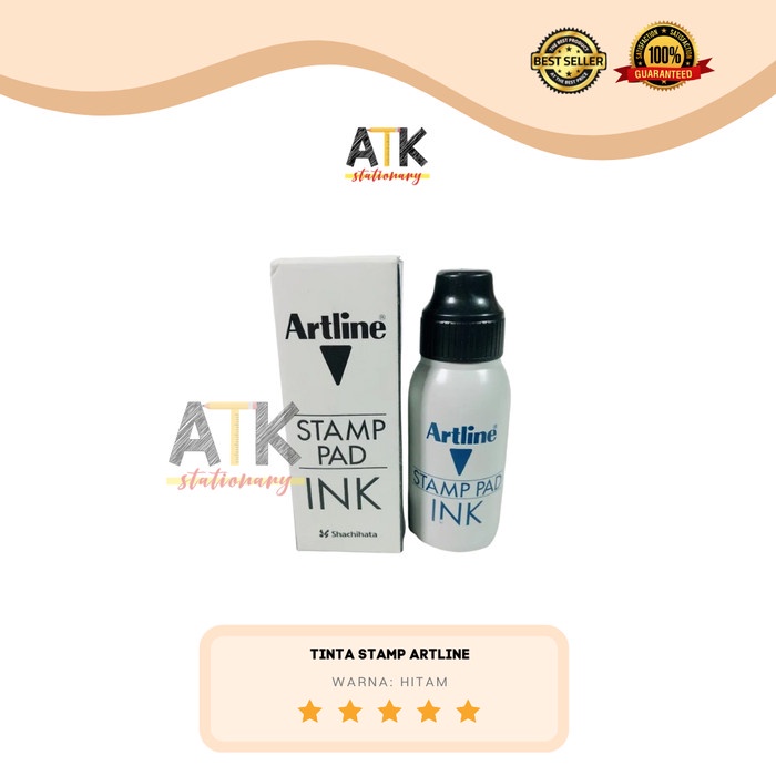 

Stamp Pad Ink/ Tinta Stempel Artline atk - Hitam