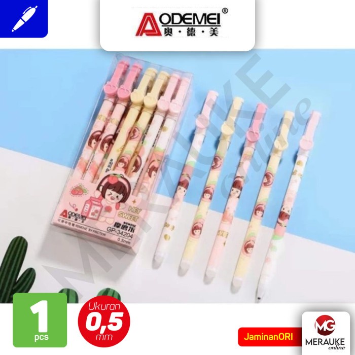 

Gel Pen / Ballpoint Bisa Dihapus AODEMEI GP-34204 0.5 mm (Satuan)