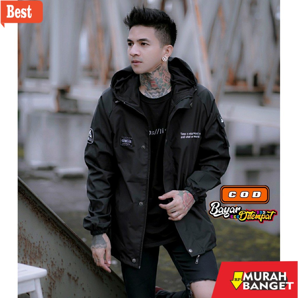 Jaket parasut pria terbaru- JAKET CASUAL -JAKET PRIA-JAKET OUTDOOR ORIGINAL - JAKET PARASUT PRIA- JA