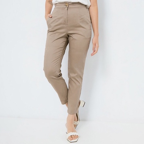 Ms Daisy Mia Basic Cropped Pants