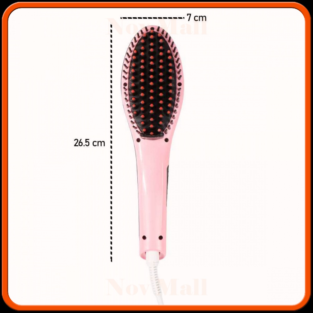 Sisir Catokan Elektrik Ion Pelurus Rambut - HQT-906