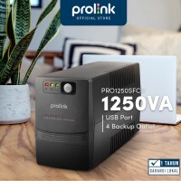 UPS Prolink 720w 1250VA 720 Watt Super Fast Charging PRO1250SFCU - UPS only