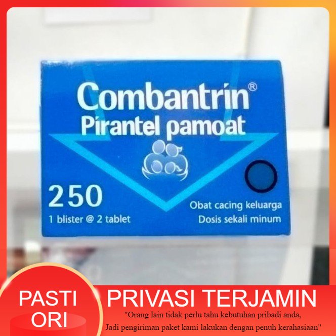combantrin dewasa strip / obat cacing dewasa kombantrin