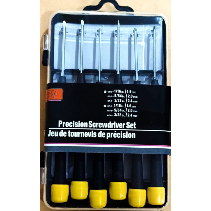 freed obeng jam set 6 pcs obeng mini obeng hp set obeng kecil