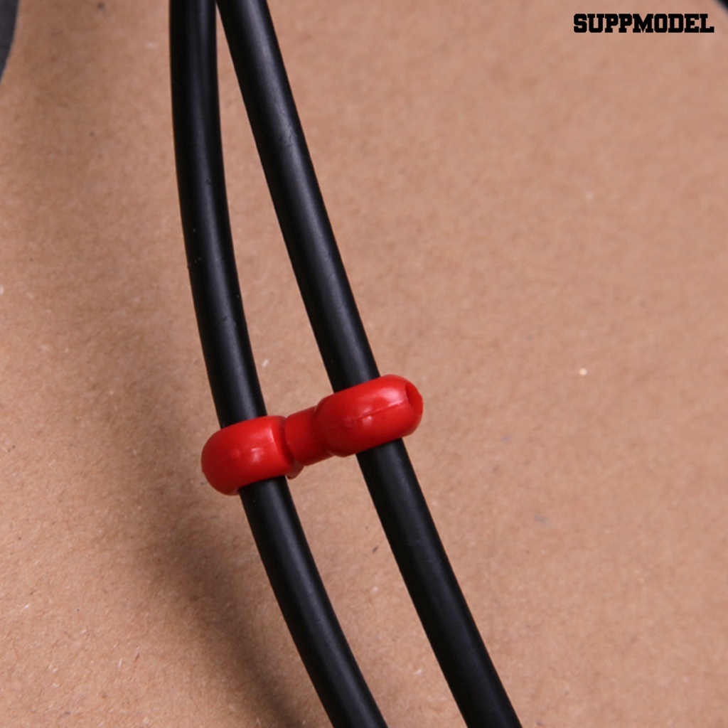 [SM]10Pcs Gesper Sepeda Mudah Bongkar Pasang Instalasi Cepat Mini Ramah Lingkungan Efisiensi Tinggi Layout Wajar Resin Garis Sepeda Pipa Gesper Sepeda Pasokan