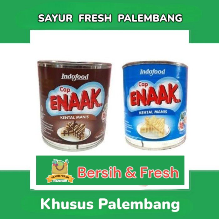 

Susu kental manis cap enaak - Sayur Fresh Pasar Perum