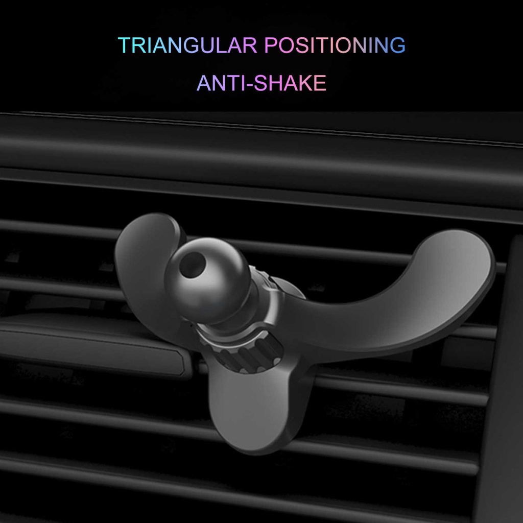 Hook Phone Holder Air Vent Adjustable 360 Anti Shake BURNHILDA