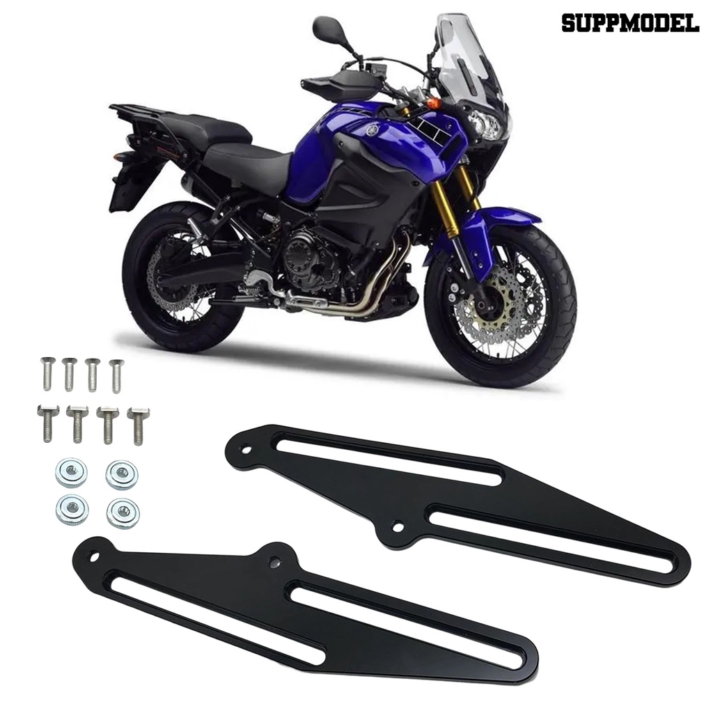 [SM]1 Set Menyesuaikan Tuas Mudah Dipasang Awet Kokoh Tahan Karat Aksesoris Motor Penyangga Holder Kit Untuk YAMAHA TENERE700/XT700Z