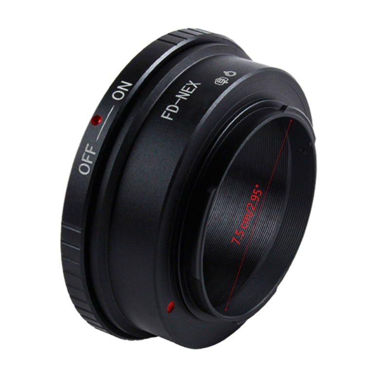 Cre FDNEX Adapter Lensa Ring Manual Focus Lens Mount Adapter Untuk NEX5R NEXC3 NEX5R NEX6 NEX7 VG10 VG20 FS100 NEX5N NEX5C