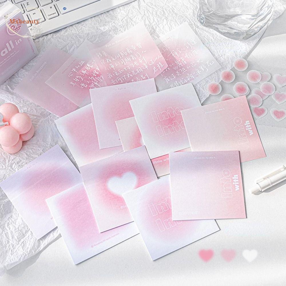 Mxbeauty Posted It Sticky Notes Set Scrapbooking 112Sheets/Box Memo Pad Siswa Alat Tulis Sekolah Kantor Perlengkapan Diary Planner Stiker Label Perekat