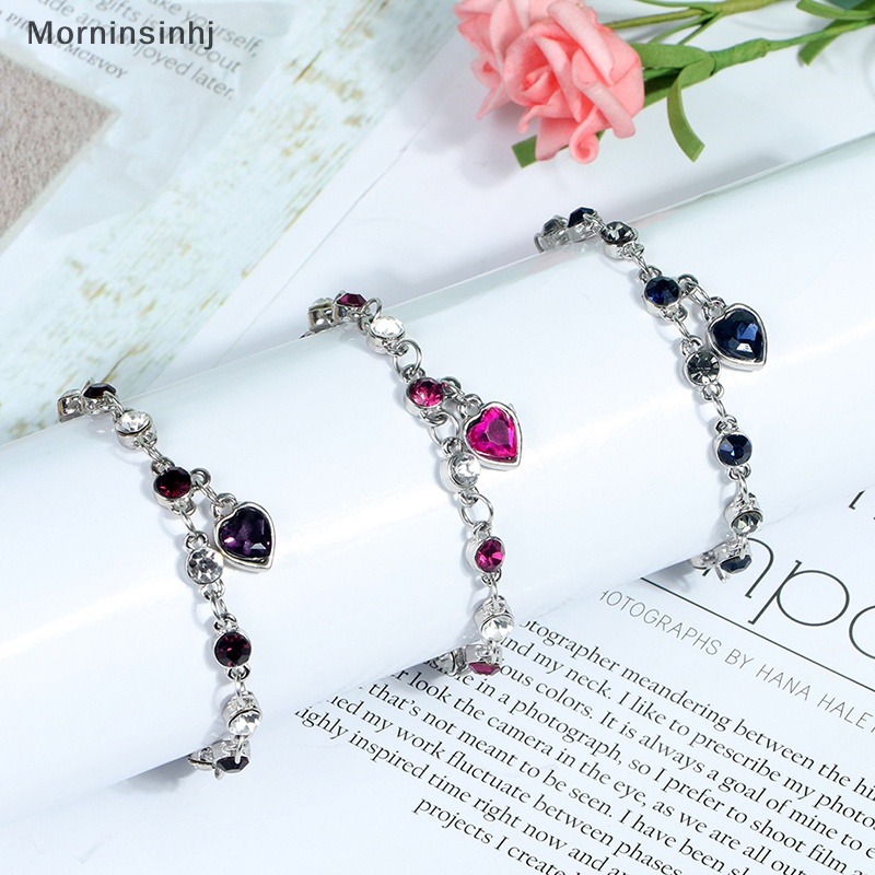 Mornin Exquisite Weight Loss Bracelet Gelang Kristal Terapi Magnet Membakar Lemak id